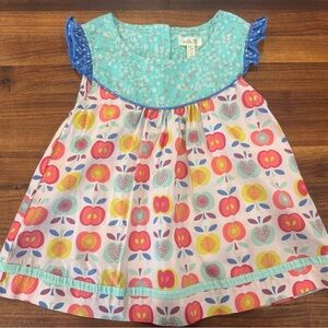 Matilda Jane Teal Floral Top